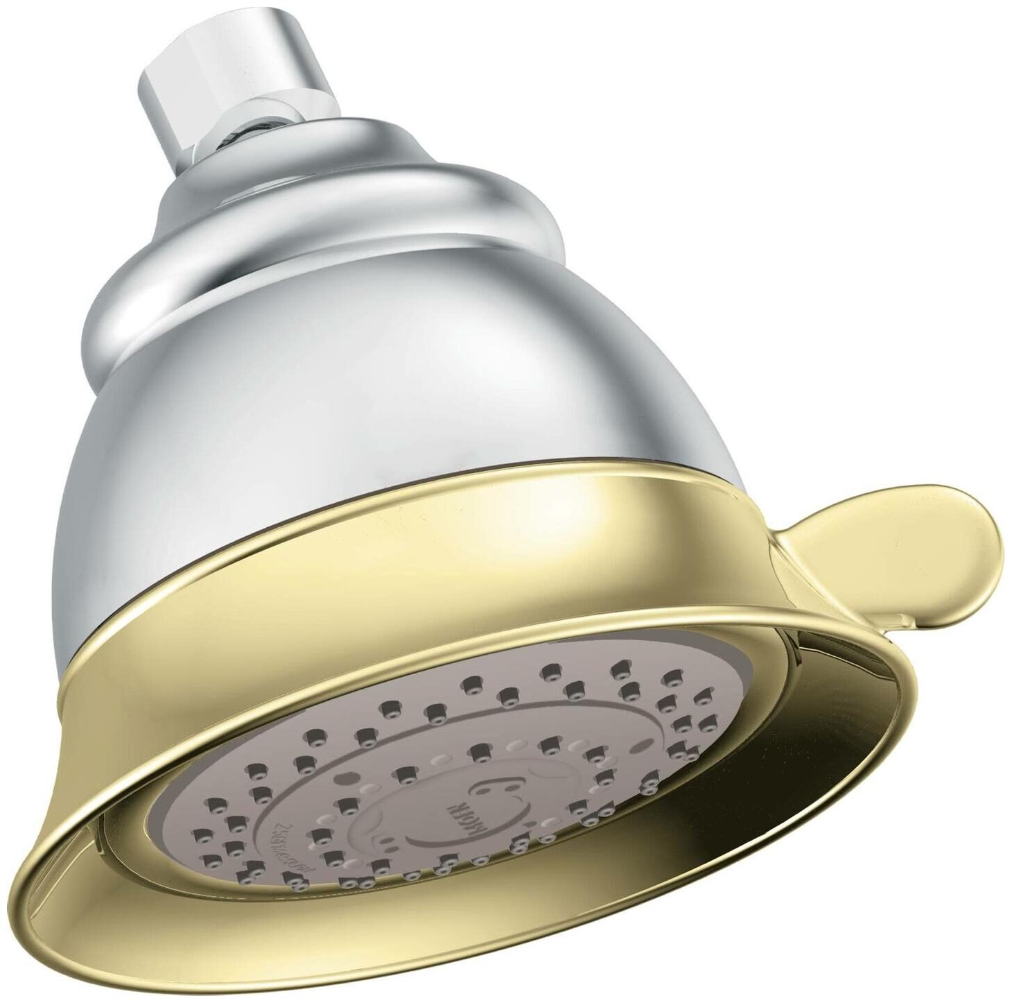 

Moen 3838 Chrome Brass 2 5 Gpm Multi-Function Shower Head