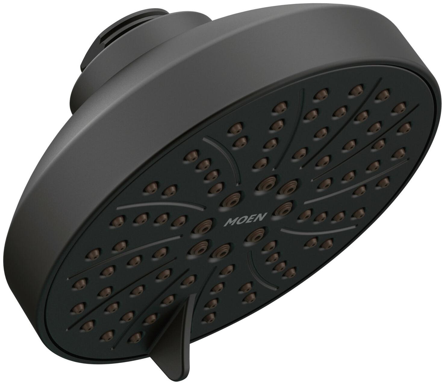 

Moen 6512EP Black Eco Performance 1 75 Gpm 6 Function Shower Head