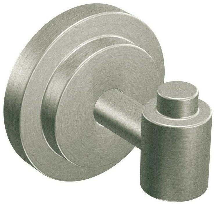 

Moen DN0703 Nickel Robe Hook From The Iso Collection