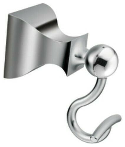 

Moen DN8303 Chrome Robe Hook From The Retreat Collection