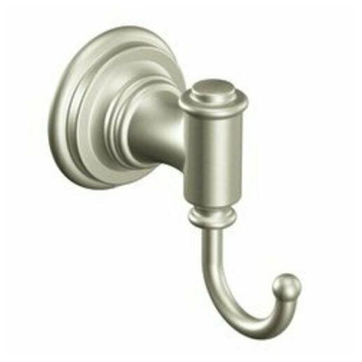 

Moen DN9103 Nickel Single Robe Hook From The Ellsworth Collection