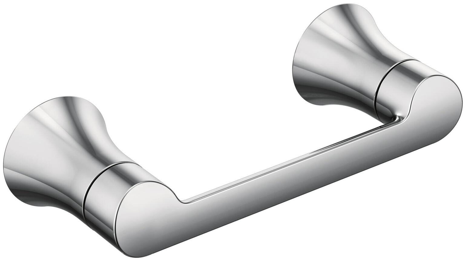 

Moen YB0208 Chrome Doux Wall Mounted Double Post Toilet Paper Holder
