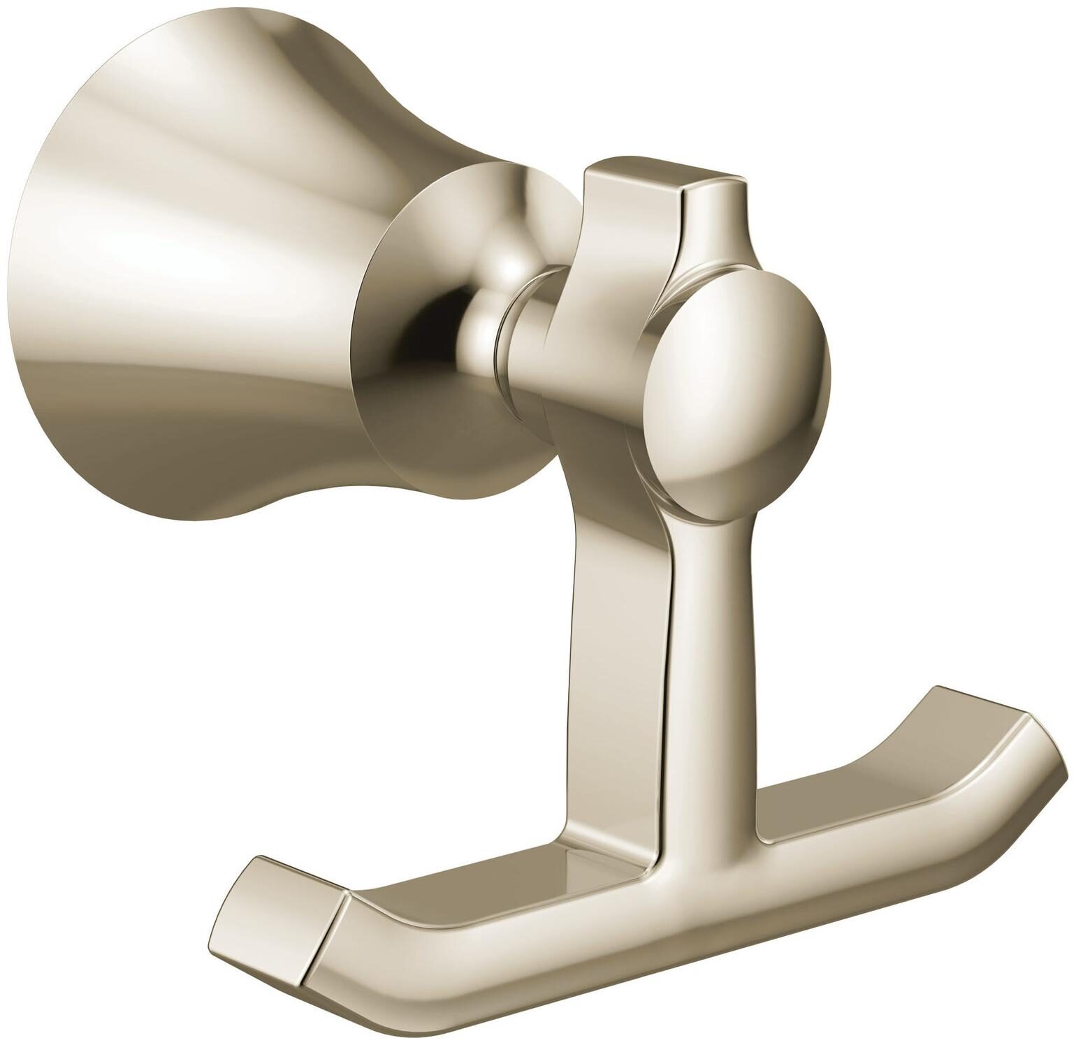 

Moen YB0303 Nickel Flara Wall Mounted Single Robe Hook