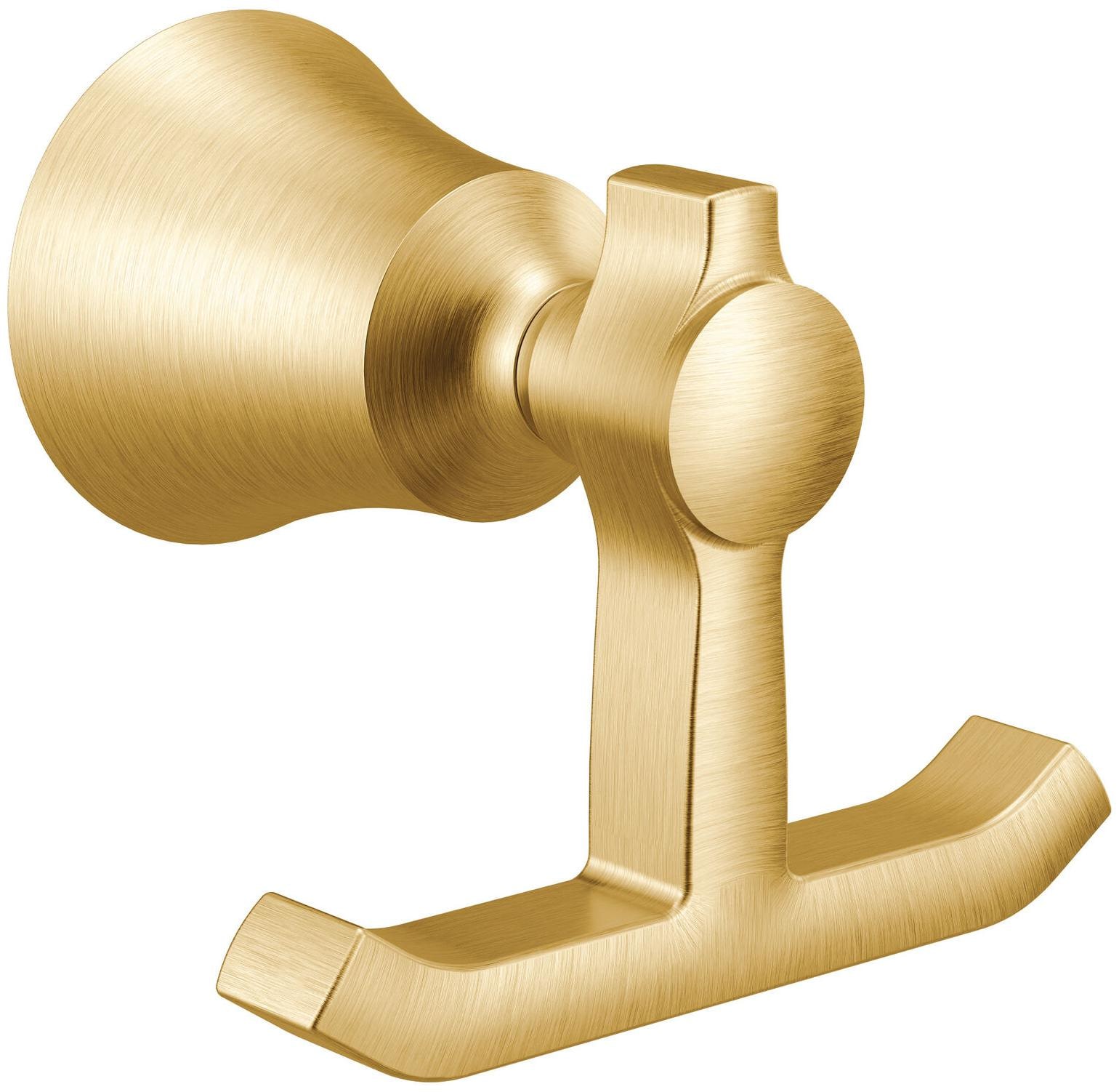 

Moen YB0303 Gold Flara Wall Mounted Single Robe Hook
