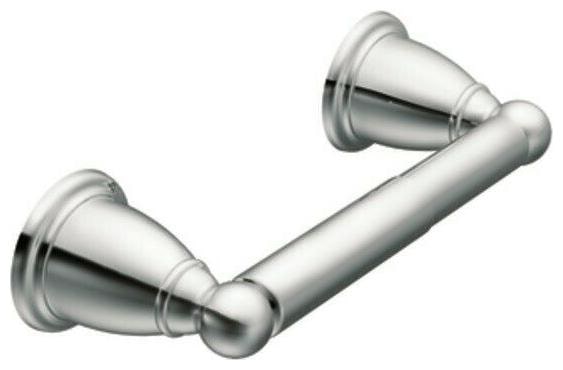 

Moen YB2208 Chrome Double Post Toilet Paper Holder From The Brantford Collection