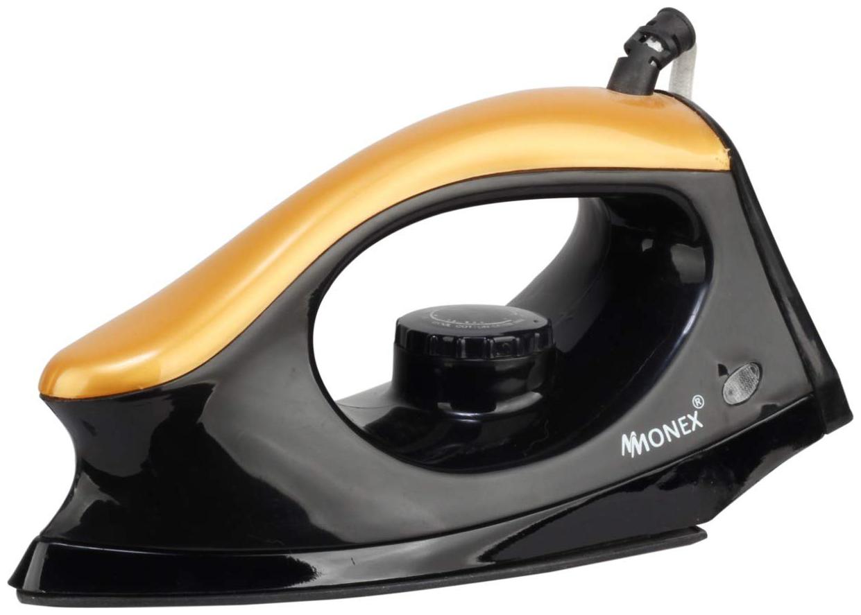 

Monex New Range of Majestry Black Golden 1000 W Dry Iron (Black Golden)