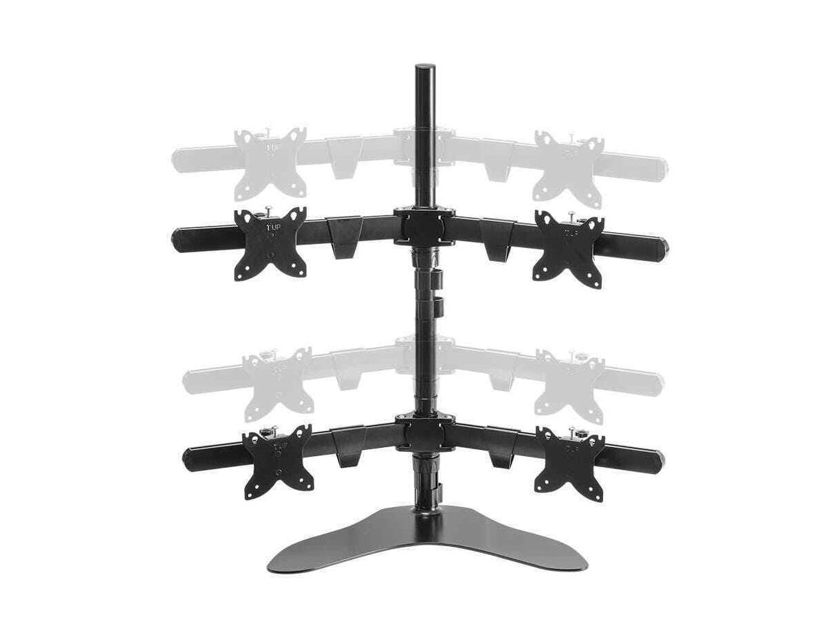 

Monoprice Quad Monitor Free Standing Desk Mount for 15 30in Monitors