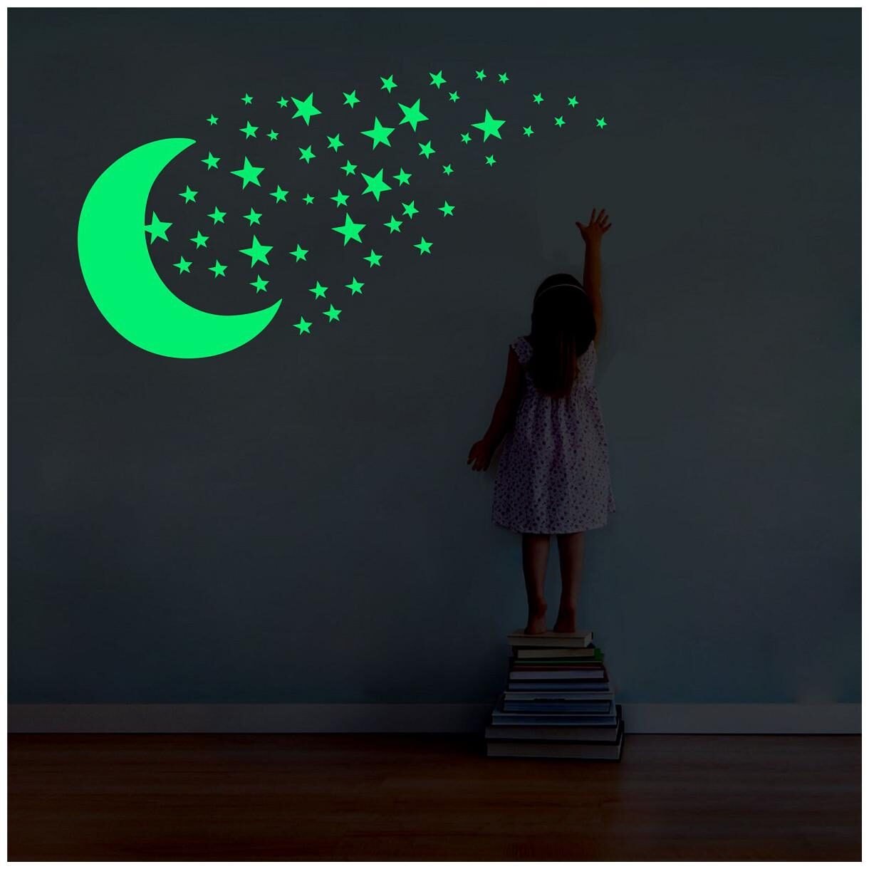 

MOON STAR Night Glow Wall Sticker