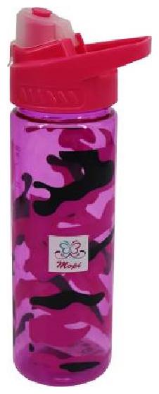 

MOPI Plastic Pink Water Bottle ( 650 ml Set of 1 )