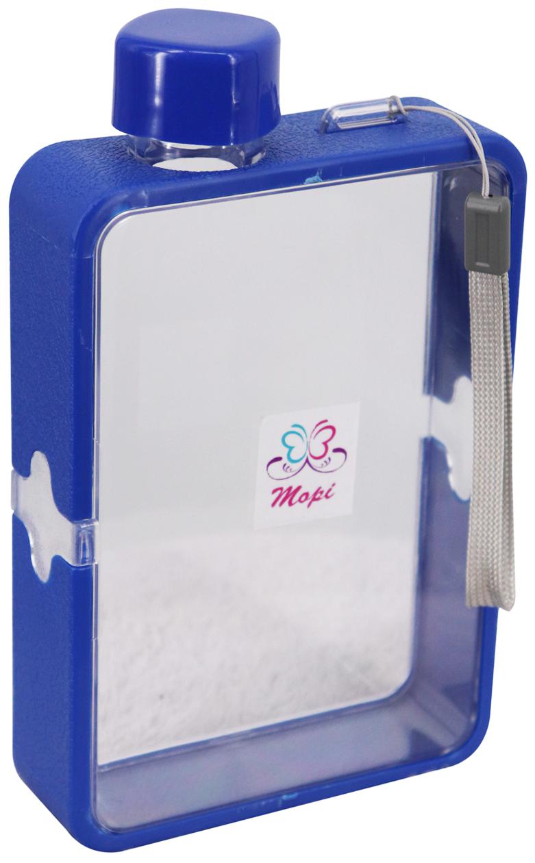 

MOPI Plastic Blue Water Bottle ( 380 ml Set of 1 )
