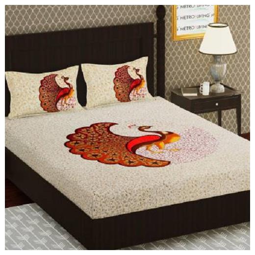 

Morado Cotton Printed Double Size Bedsheet 144 TC ( 1 Bedsheet With 2 Pillow Covers Multi )