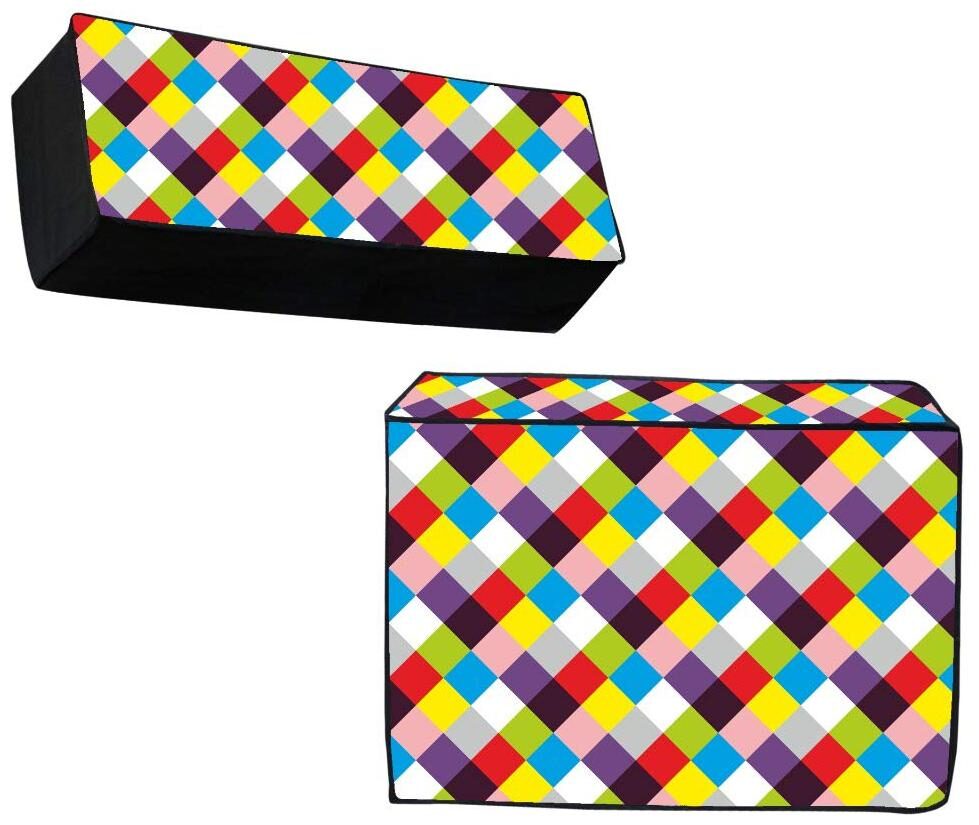 

Morado Pvc Indoor And Outdoor Waterproof Ac Cover Set Size- 1 5 Ton Set of 2