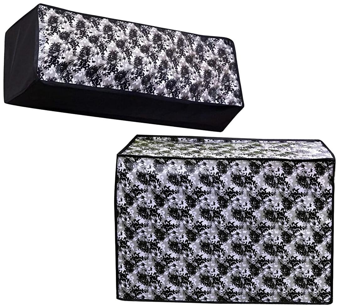 

Morado Pvc Indoor And Outdoor Waterproof Ac Cover Set Size- 1 5 Ton Set of 2