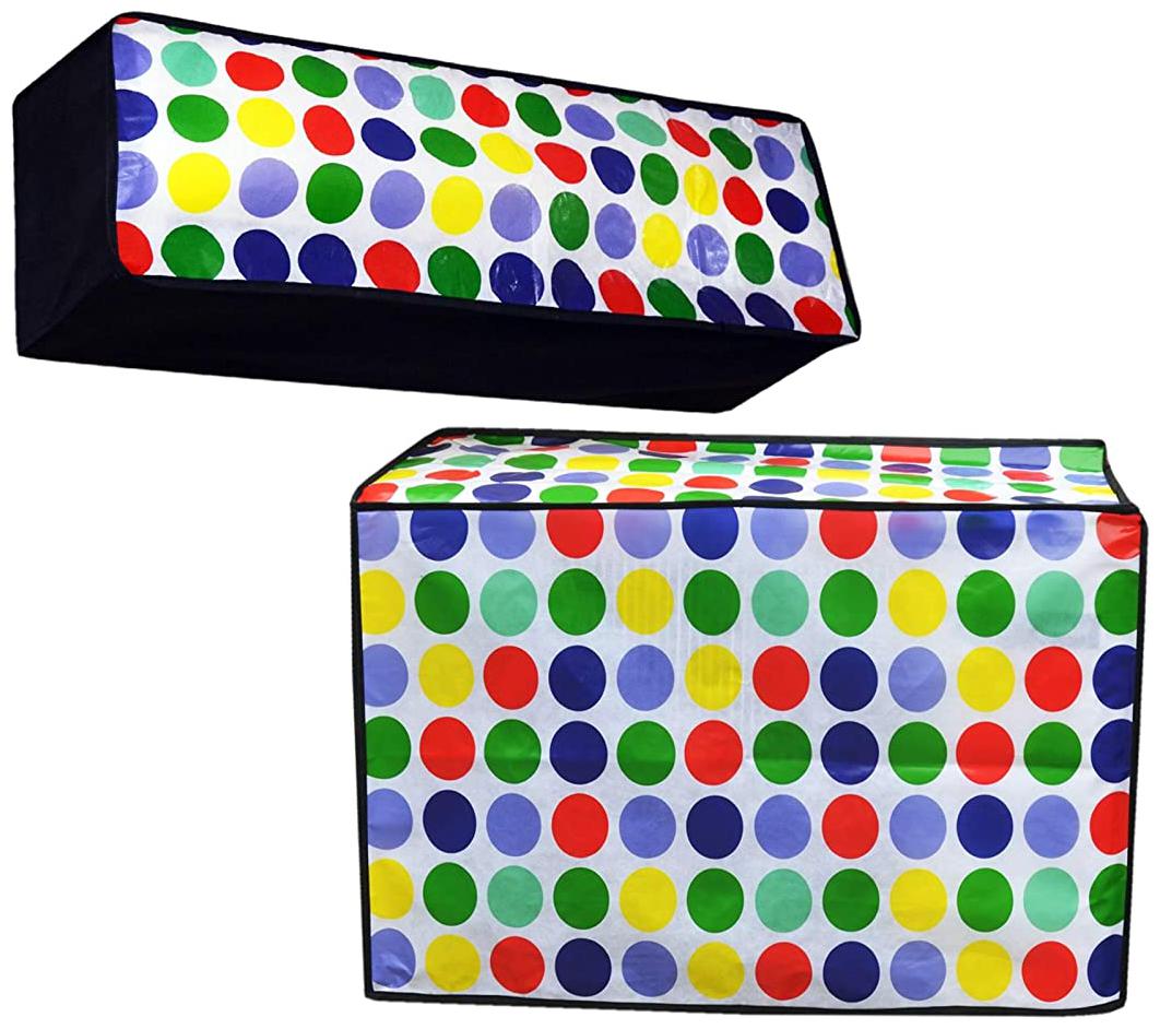 

Morado PVC Indoor and Outdoor Waterproof AC Cover Set Size -1 5 Ton Set of 2