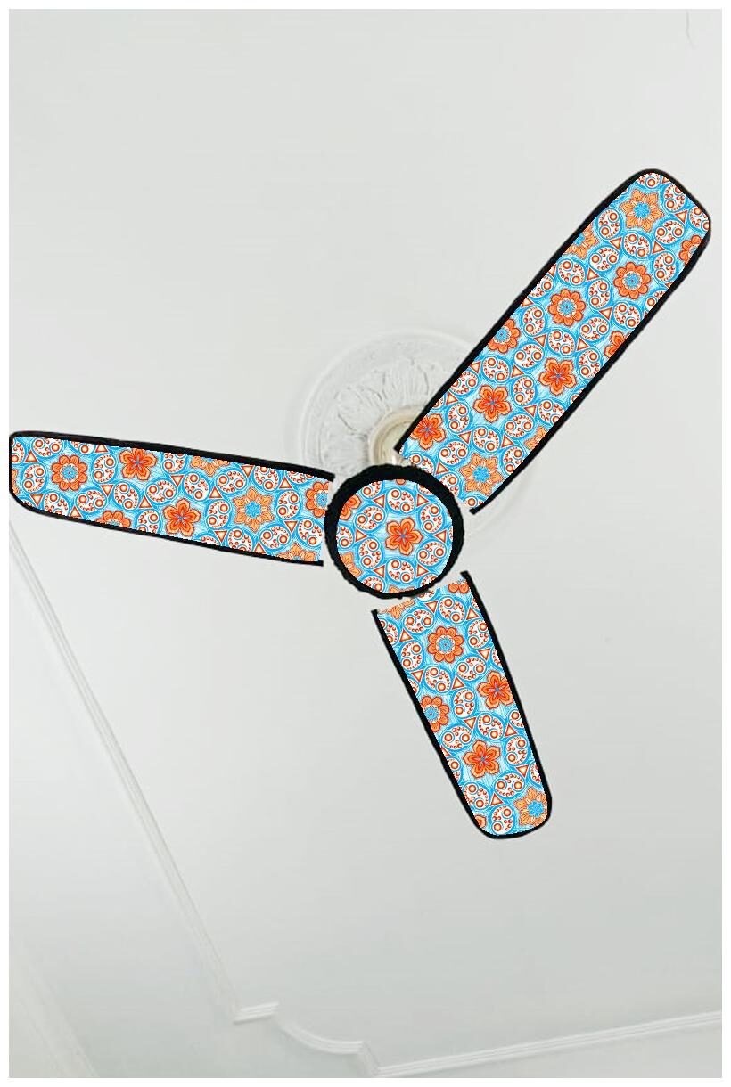 

Morado PVC Waterproof Three Blend Ceiling Fan Blade Covers - Set of 1