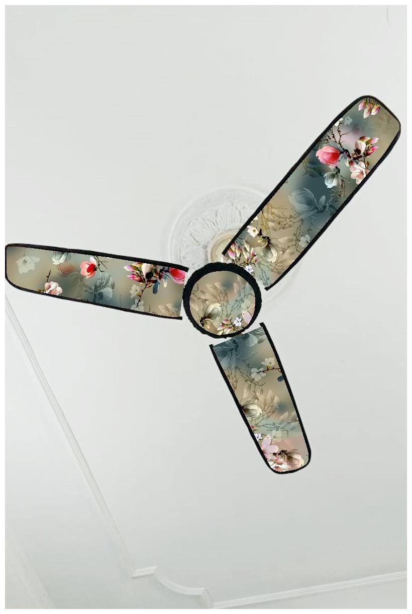 

Morado PVC Waterproof Three Blend Ceiling Fan Blade Covers - Set of 1