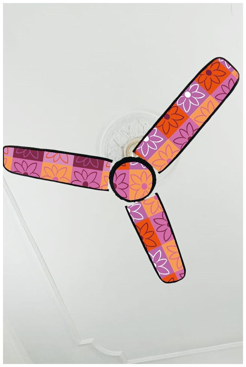

Morado PVC Waterproof Three Blend Ceiling Fan Blade Covers - Set of 1