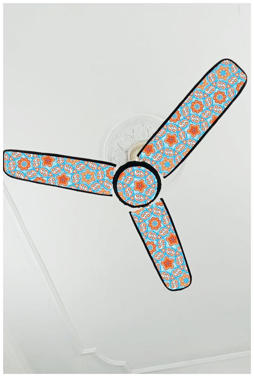 

Morado Pvc Waterproof Three Blend Ceiling Fan Blade Covers Multi