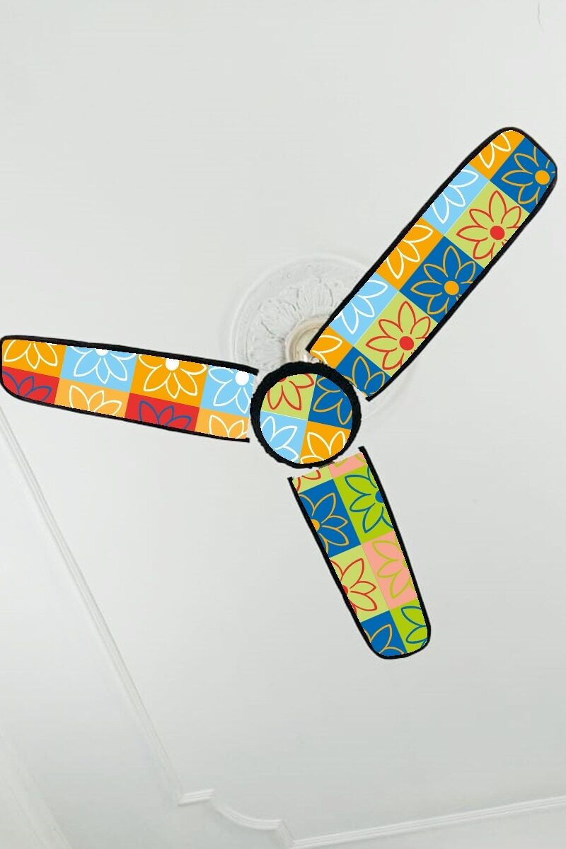 

Morado Pvc Waterproof Three Blend Ceiling Fan Blade Covers (Multicolour)