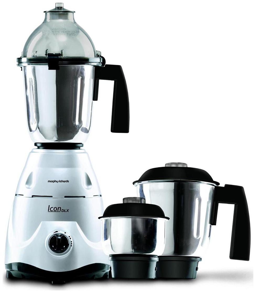 

Morphy Richards ICON DLX 750 W Mixer Grinder ( White 1 Jar )
