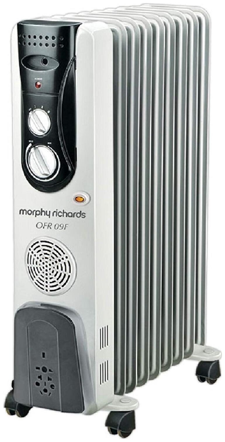 

Morphy Richards OFR 9F (With Fan) Oil Filled Room Heater (White)