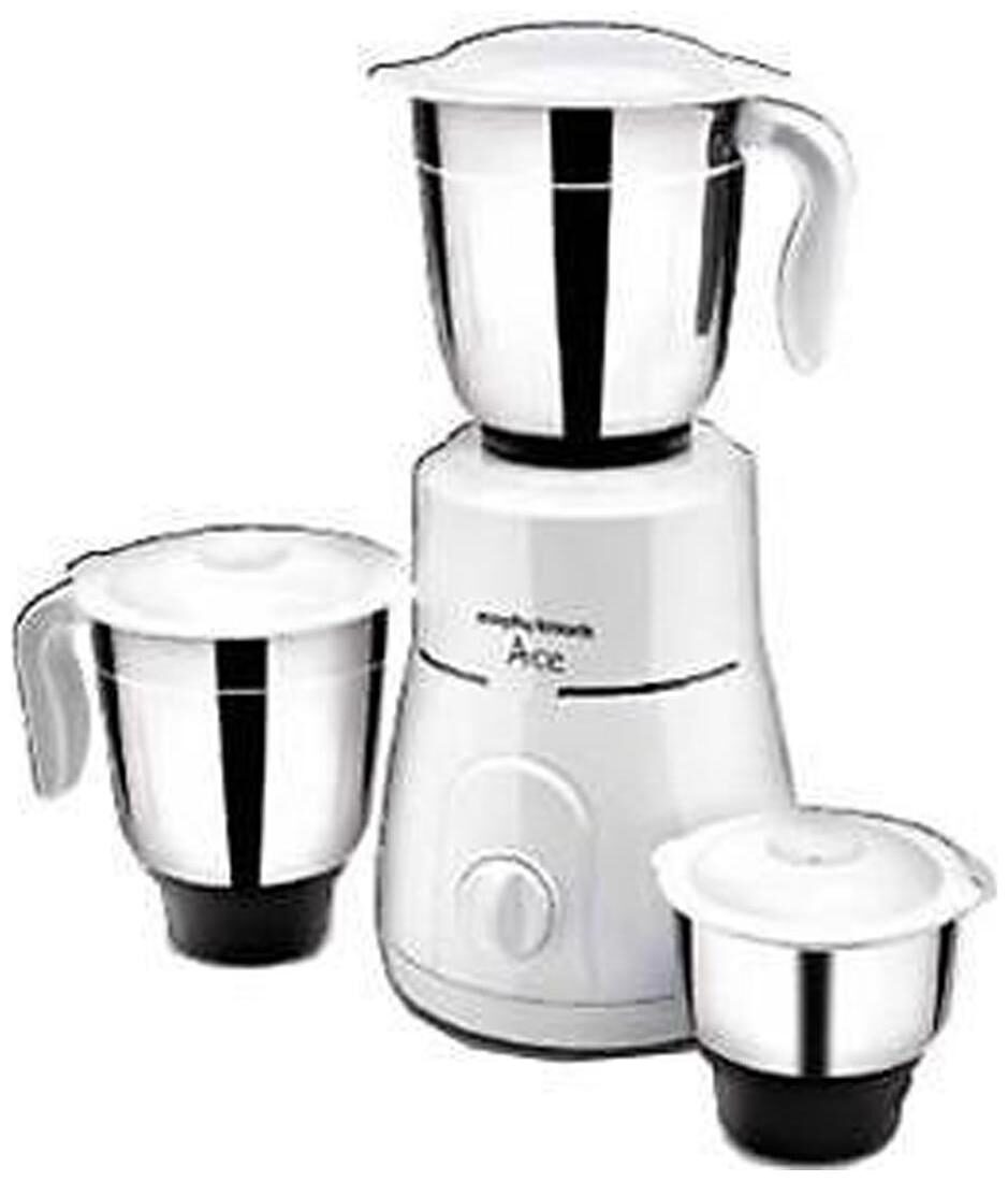 

Morphy Richards ACE PLUS 750 W Mixer Grinder ( White 3 Jars )