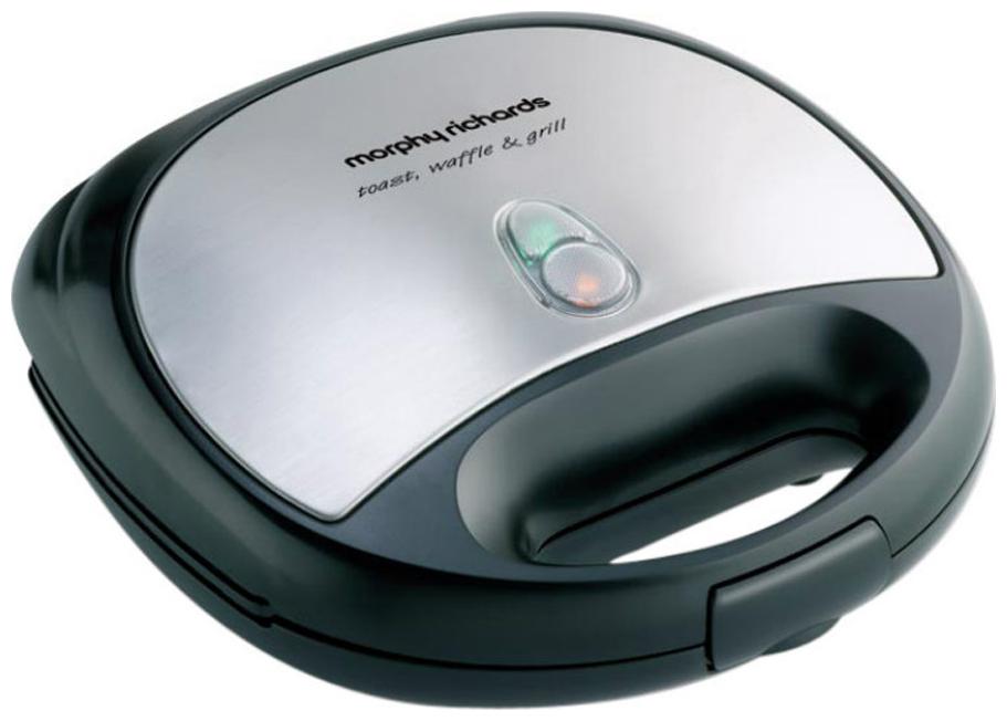

Morphy Richards SM3006 2 Slices Sandwich Maker - Silver and black