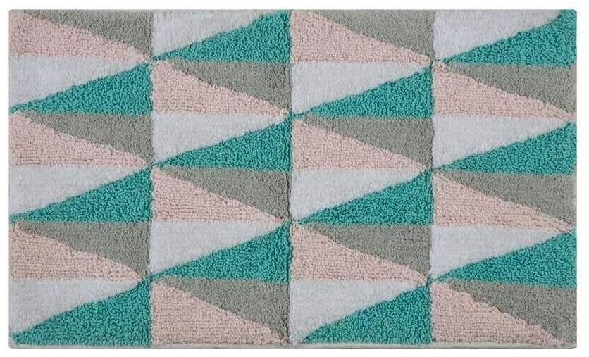 

Morzine Triangle Tufted Bath mat Multi-Color 18 x 30