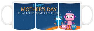 Mothers Day Ceramic Designer Printed Mug by AshvahTM - MUG217