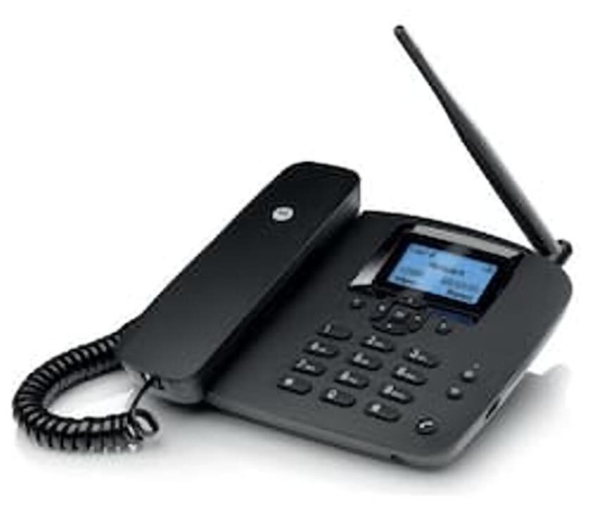 

Motorola 200L Single Sim Corded Landline Phone ( Black )