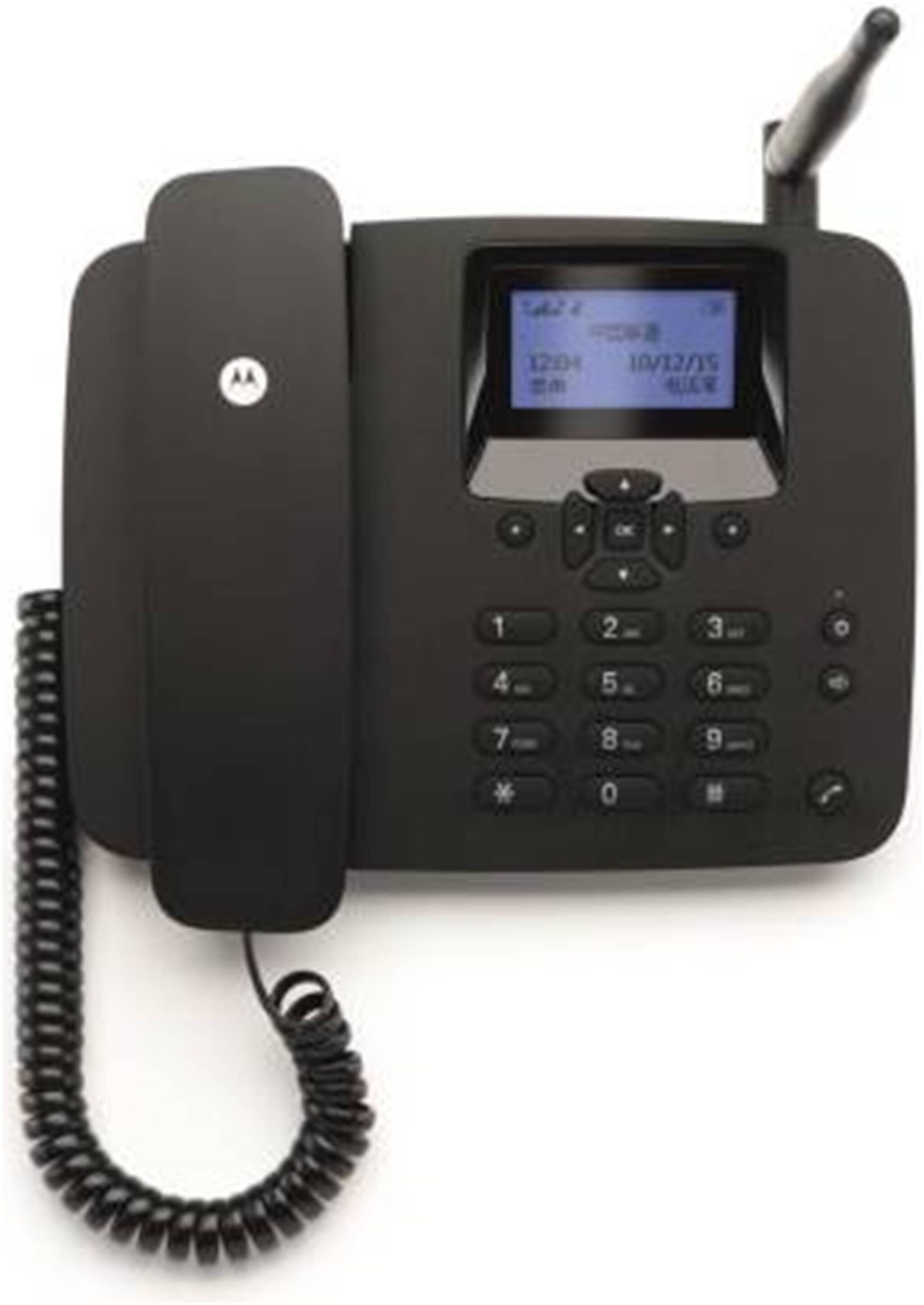 

Motorola FW200l Single Sim Cordless Landline Phone ( Black )