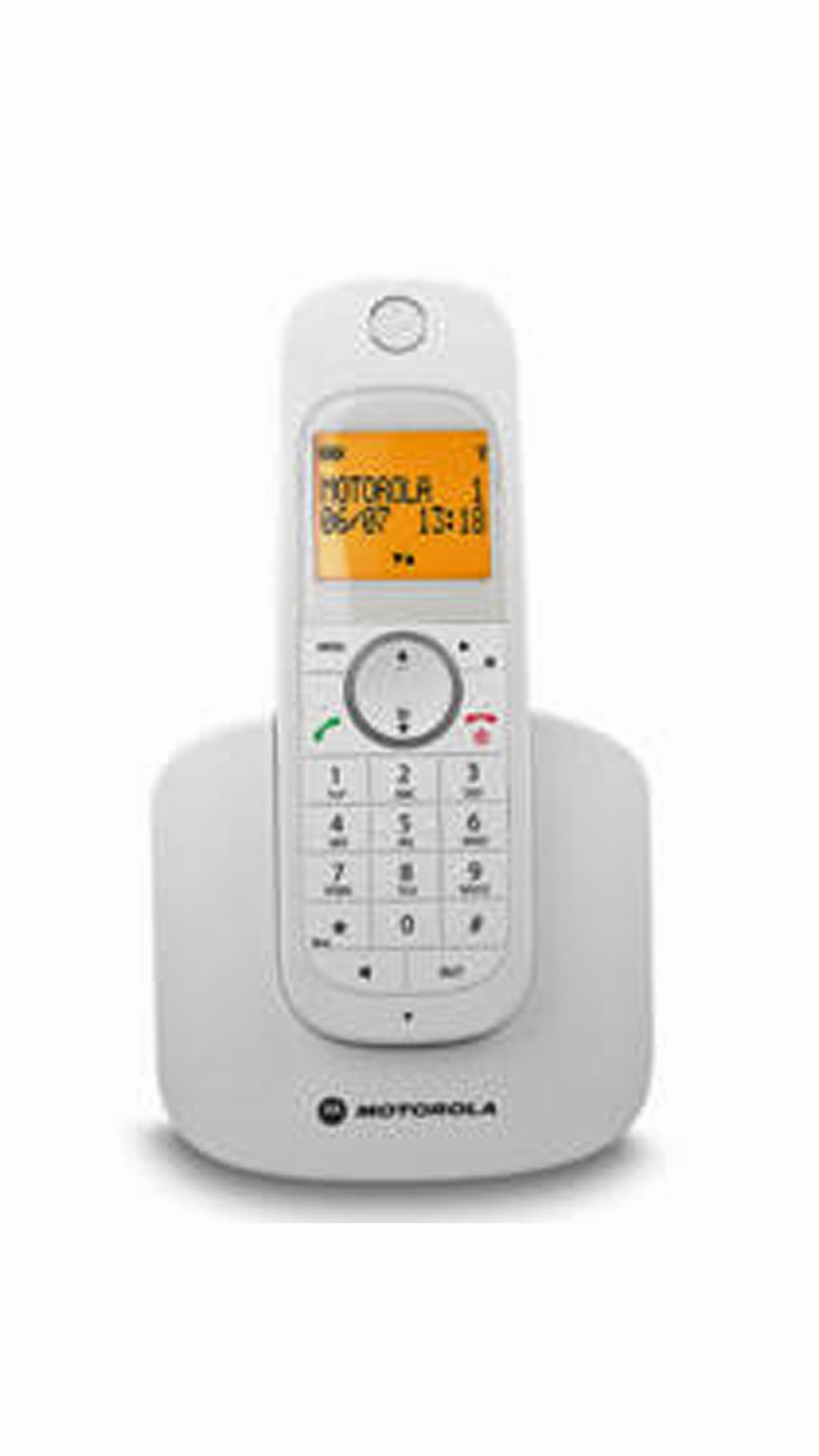 Buy Motorola White D1001 Cordless Phone Online at Low Prices in India