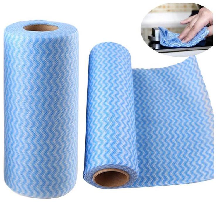 

MPI Reusable Super Absorbent Non Scratchable Cleaning Wipes Roll (80 Pulls - 23x21 cm each)