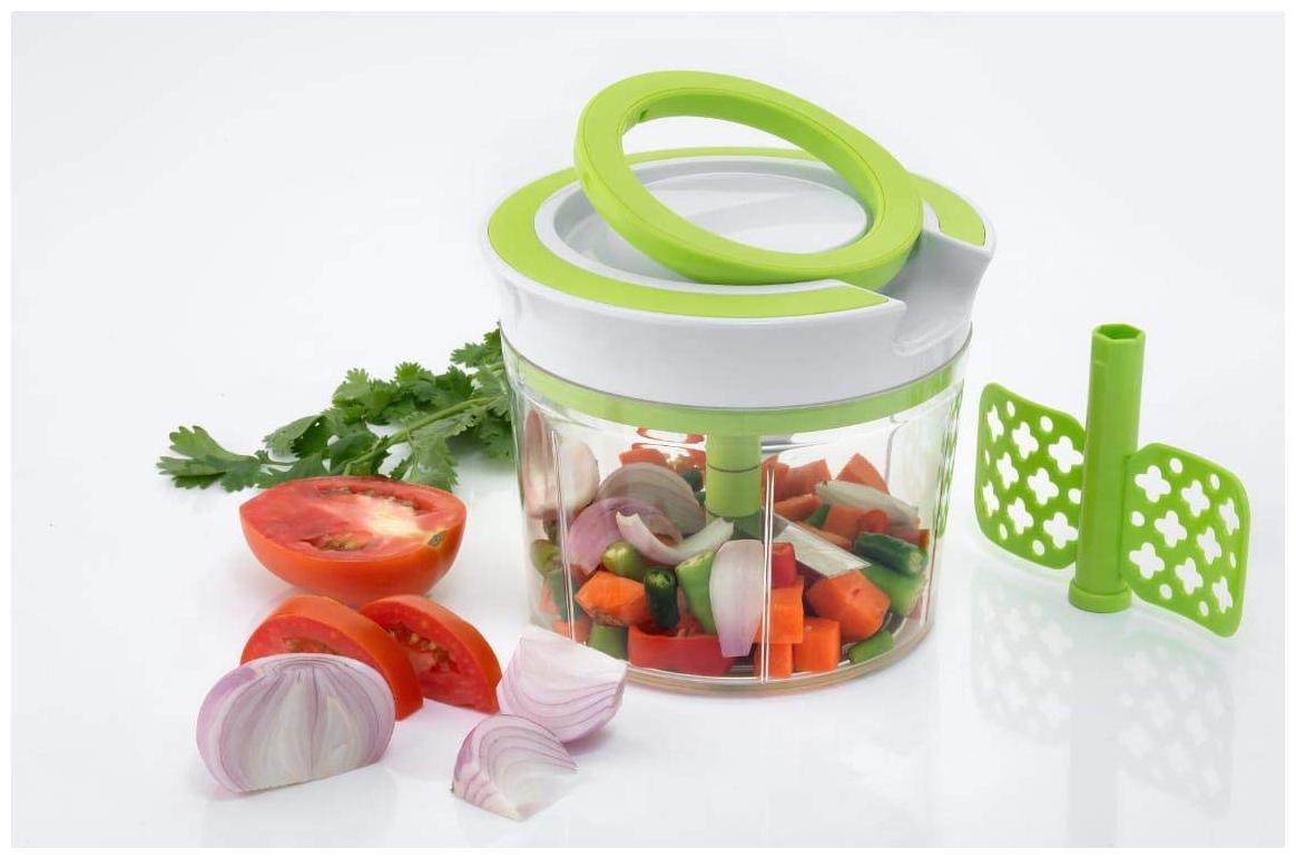 

MR Smart Chopper Vegetable Cutter Vegetable Chopper Set of 1