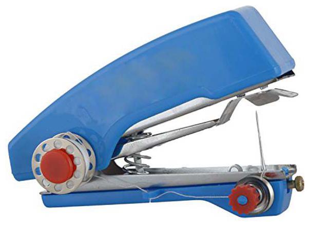 

QUXXA Mini Handheld Sewing Machine ( Built-In Stitches 1) (Blue)