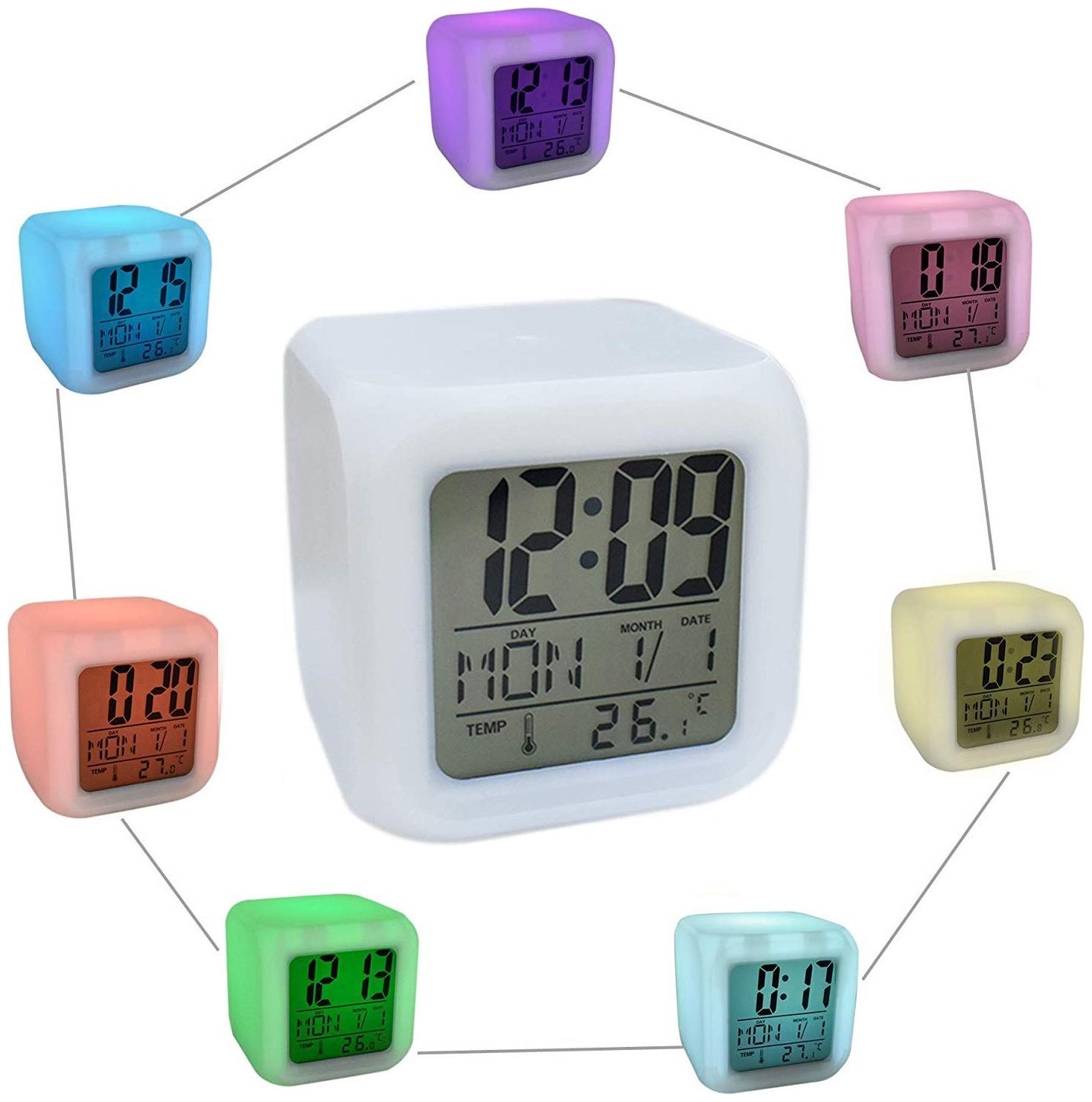 

QUXXA Plastic Digital Table clock ( Set of 1 )