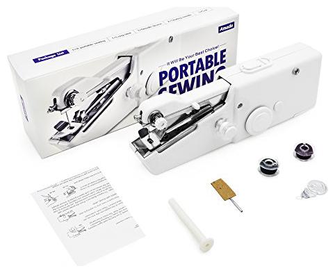 

QUXXA QUXXA Electric Mini Sewing Machine Handheld Handy Stitch Machine