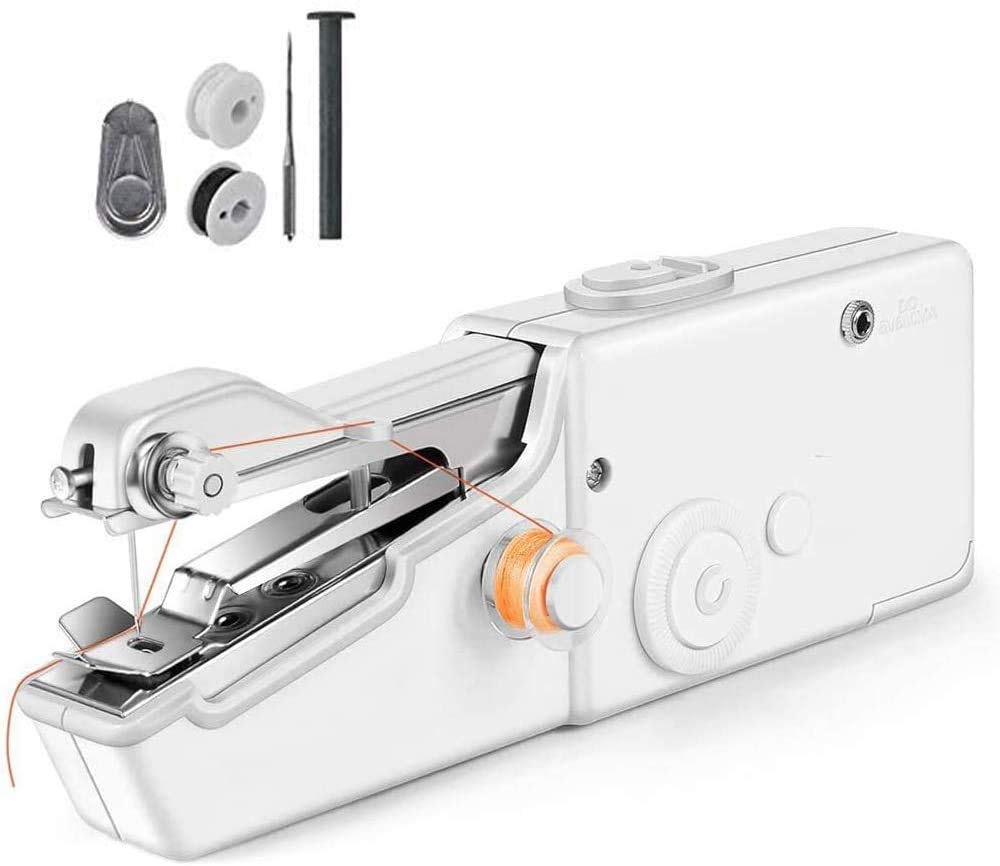 

QUXXA Electric Mini Sewing Handheld Handy Stitch Machine (Battery Operated)