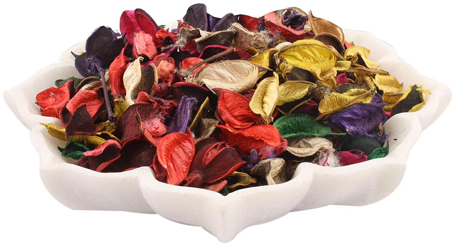 

MS TRADING COMPANY Natural Home Decor Potpourri Leaves for Indoor Outdoor Decoration Showpiece Vase Fillers (Set of 1)