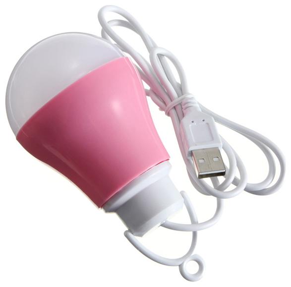 

QUXXA 5W USB Wire Bulb Led Light (Pink)