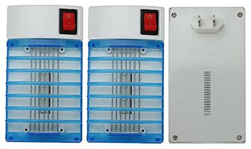 

QUXXA IMPORTED PREMIUM QUALITY MOSQUITO INSECT KILLER Cum NIGHT LAMP (2Pcs Combo)