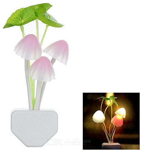 

MSTC Light Sensor Color Changing Mushroom Night Lamp