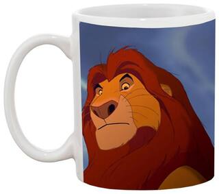 Mufasa Lion King Coffee Mug - Birthday Gift for Kids Ceramic Mug by AshvahTM - Mug-1736