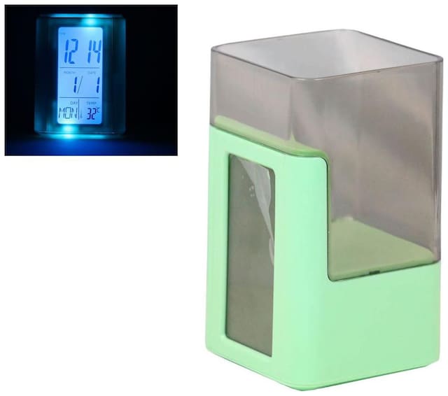 BM Plastic Digital Table clock ( Set of 1 )