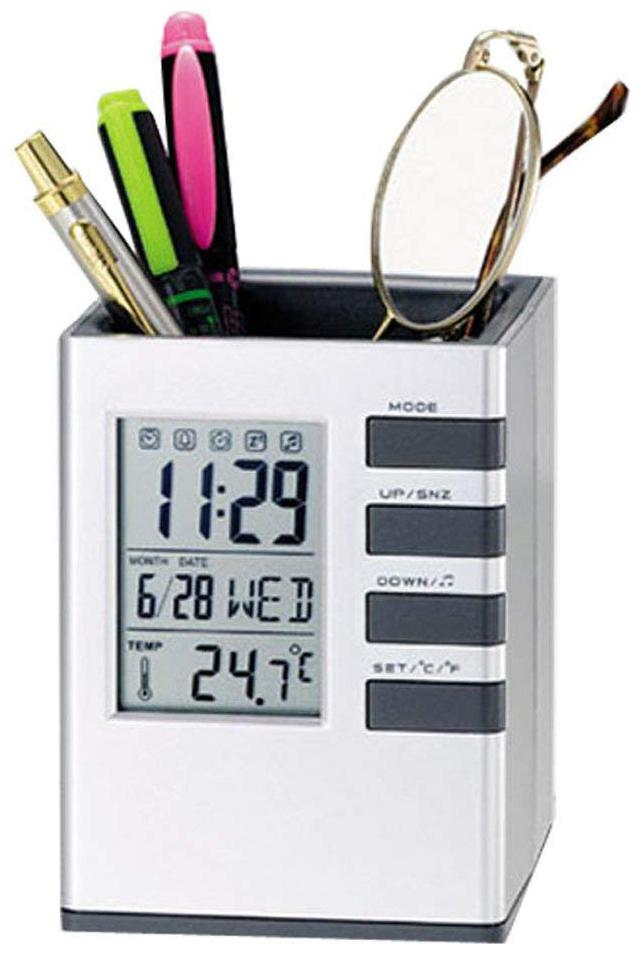 

Djuize Plastic Digital Alarm clock Table clock ( Set of 1 )