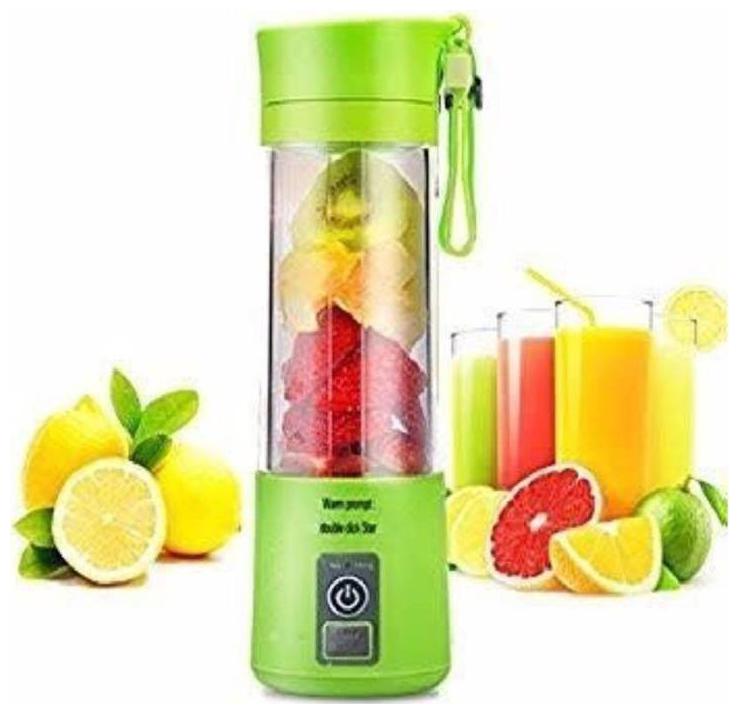 

Multipurpose Charging Mode Portable Small Juice Extractor (GREEN) CHG