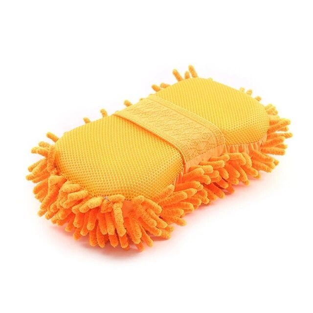

Multipurpose Microfibre Car Cleaning Sponge for Car Window Wash Gloves (Assorted Color) Pack of 1