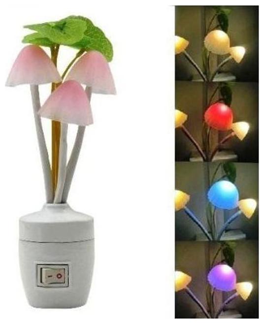 

Mushroom Led Night Light Night Lamp Wall Light with In Bulit Sensor Technology