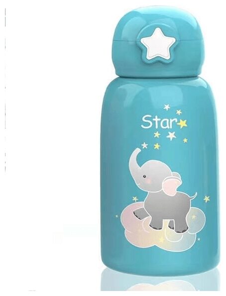 

MyNyMa Stainless Steel Blue Water Bottle ( 790 ml Set of 1 )