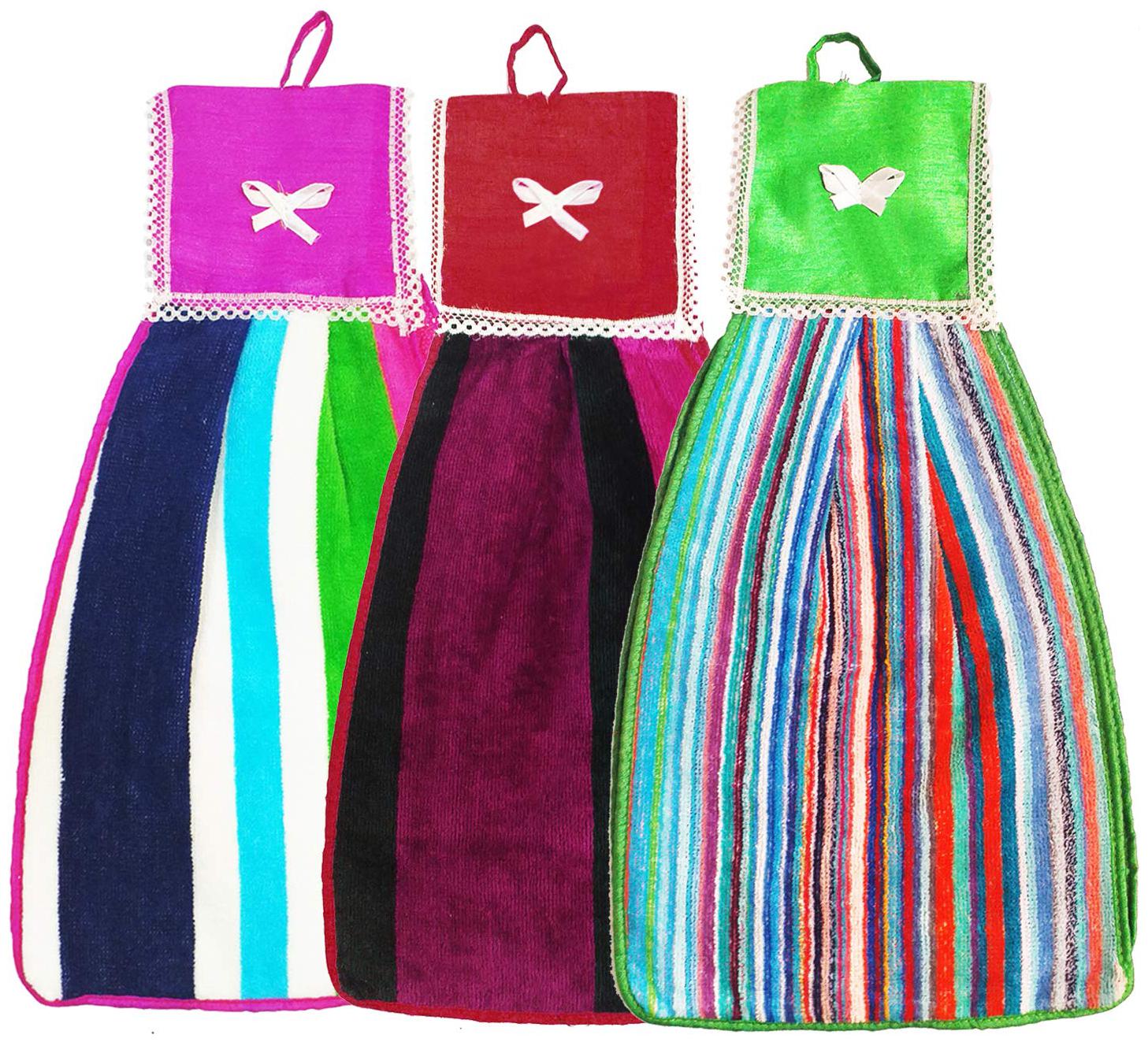

N G PRODUCTS 300 GSM Cotton Hand Towel ( 3 Pieces Multi )
